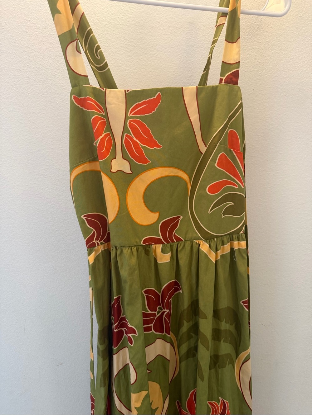 NWT Zara Green Floral Dress